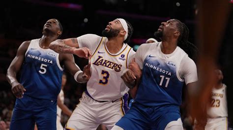 lakers vs timberwolves history|Historic game for Anthony Davis as Lakers sink Timberwolves .